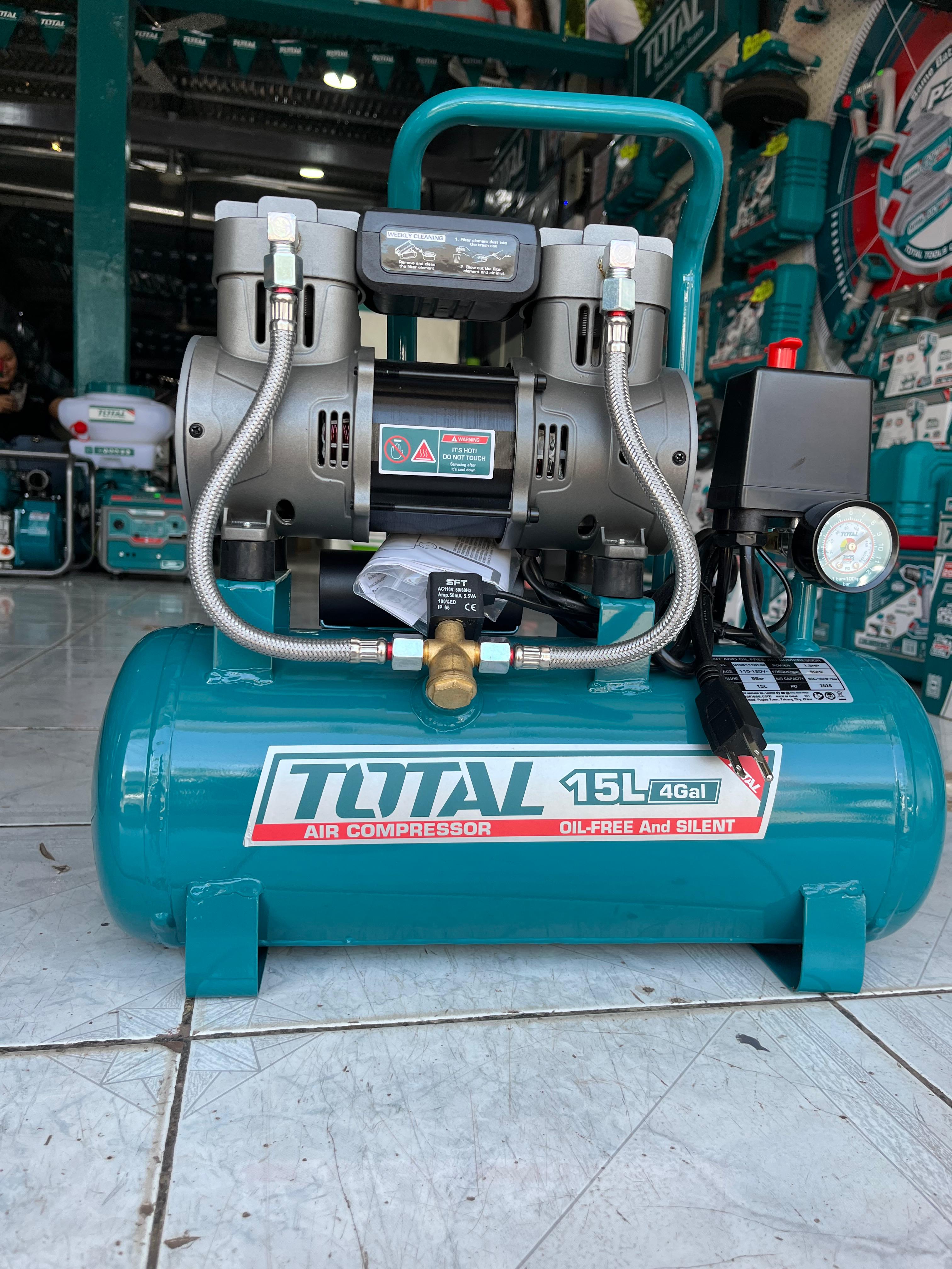 COMPRESOR 15LT LIBRE ACEITE UTCS1110152